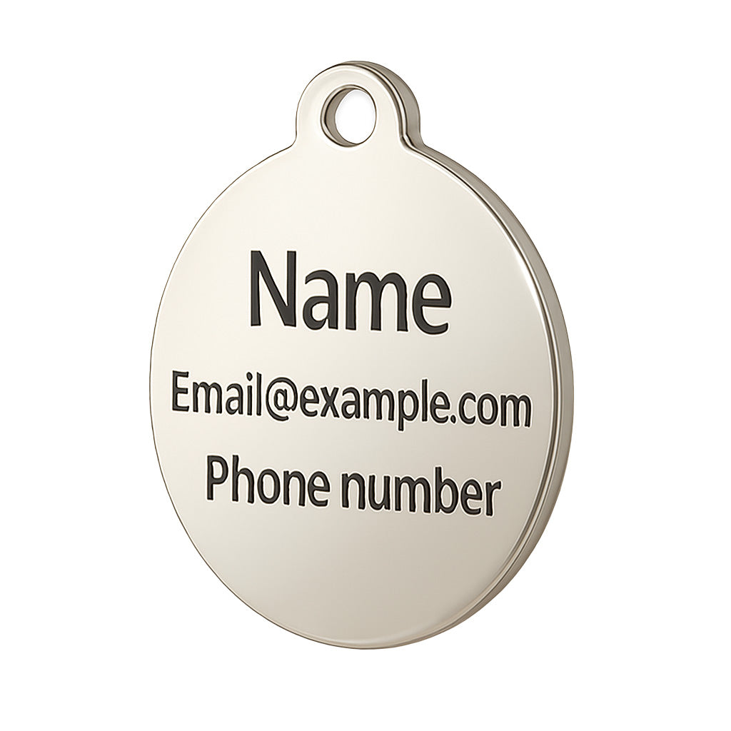 All Gone Fish Pet ID Charm