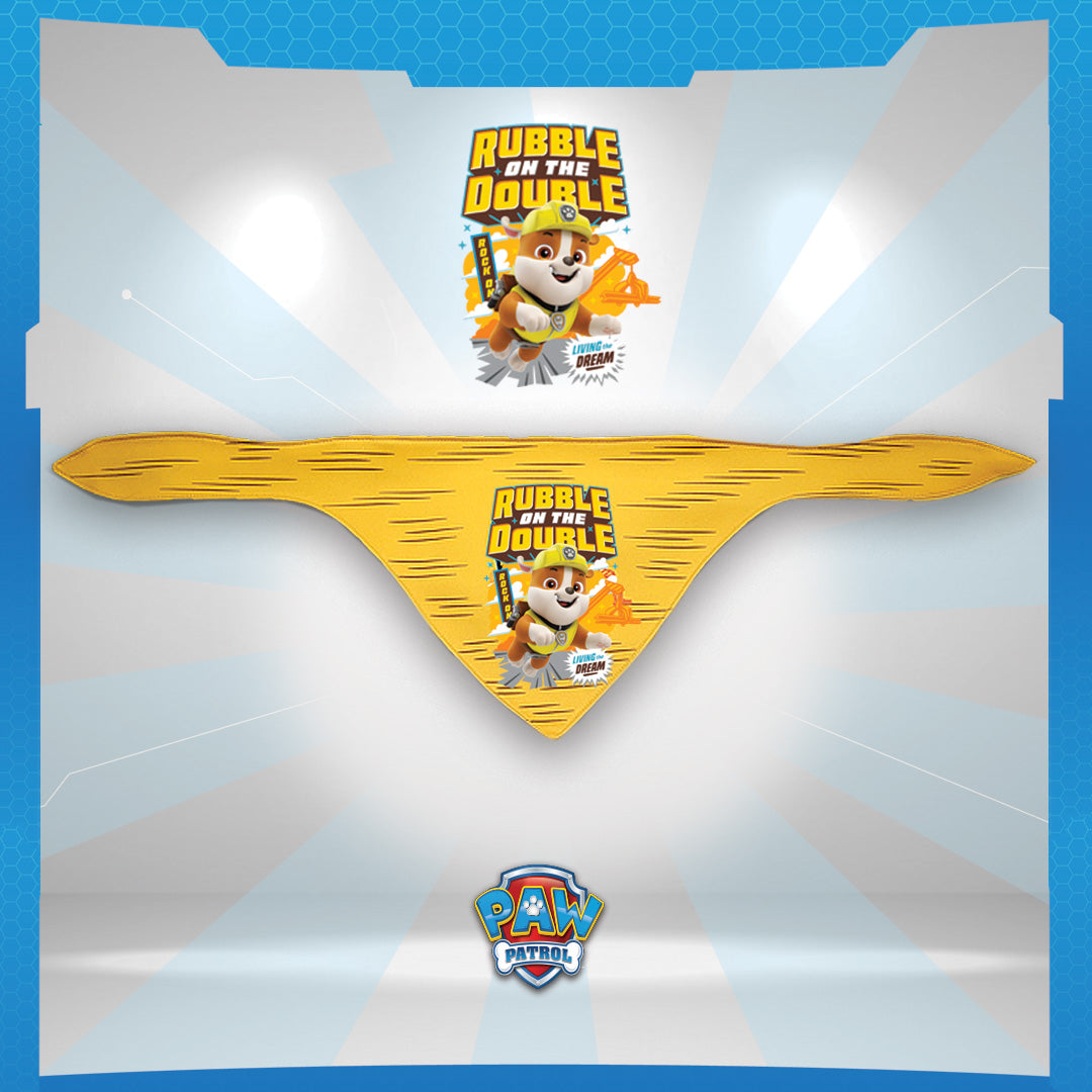 Rubble - "Yellow Rubble on the Double" Paw Patrol Bandana
