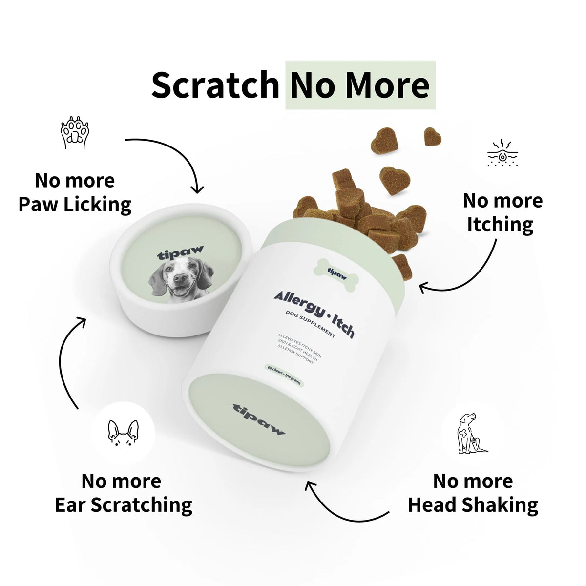 Allergy & Itch Natural Supplement for Dogs