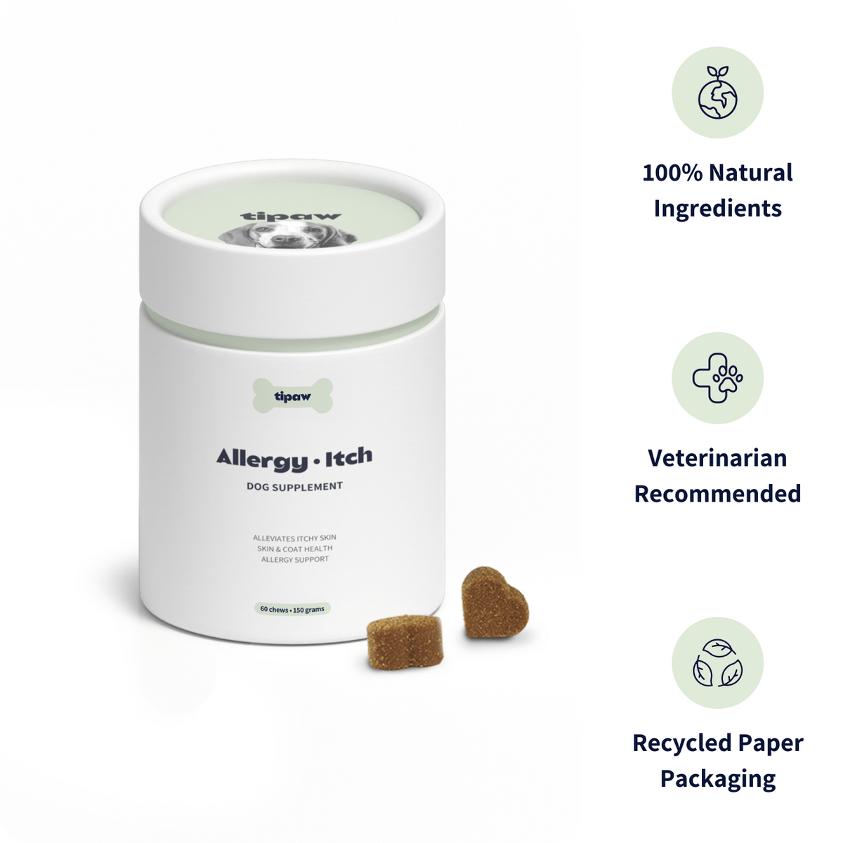 Allergy & Itch Natural Supplement for Dogs
