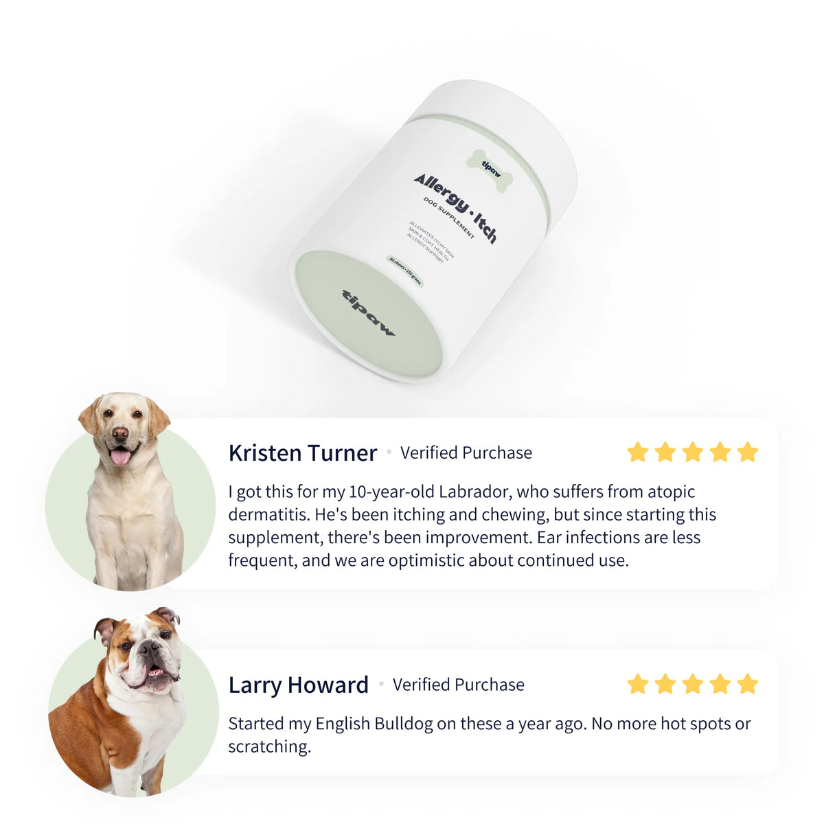 Allergy & Itch Natural Supplement for Dogs