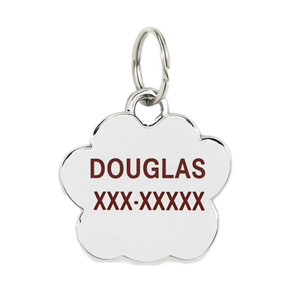 Glitter Paw Pet ID Charm