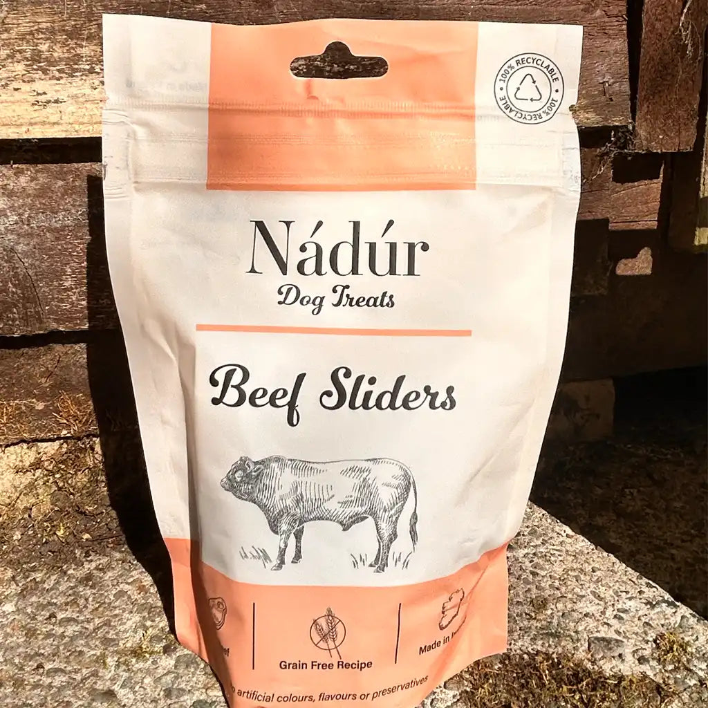 Nadur Dog Treats - Beef Sliders