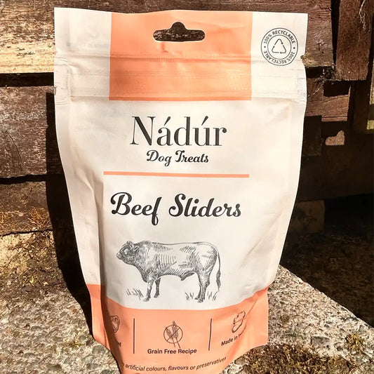 Nadur Dog Treats - Beef Sliders