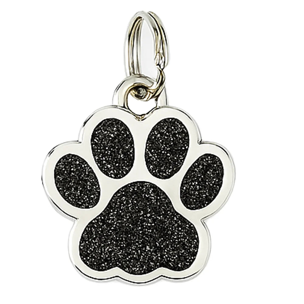 Glitter Paw Pet ID Charm