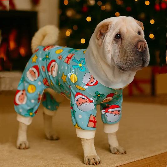 Holiday Sky Santa Onesie and Jumper