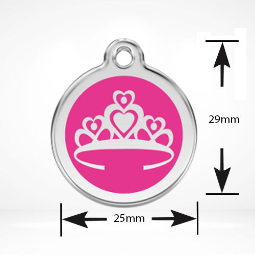 Princess Pet ID Charm