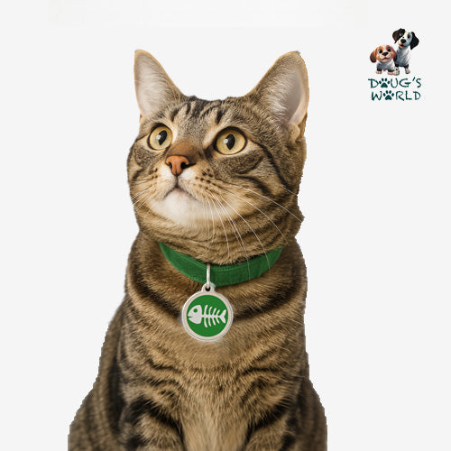 All Gone Fish Pet ID Charm