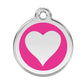 Heart Pet ID Charm