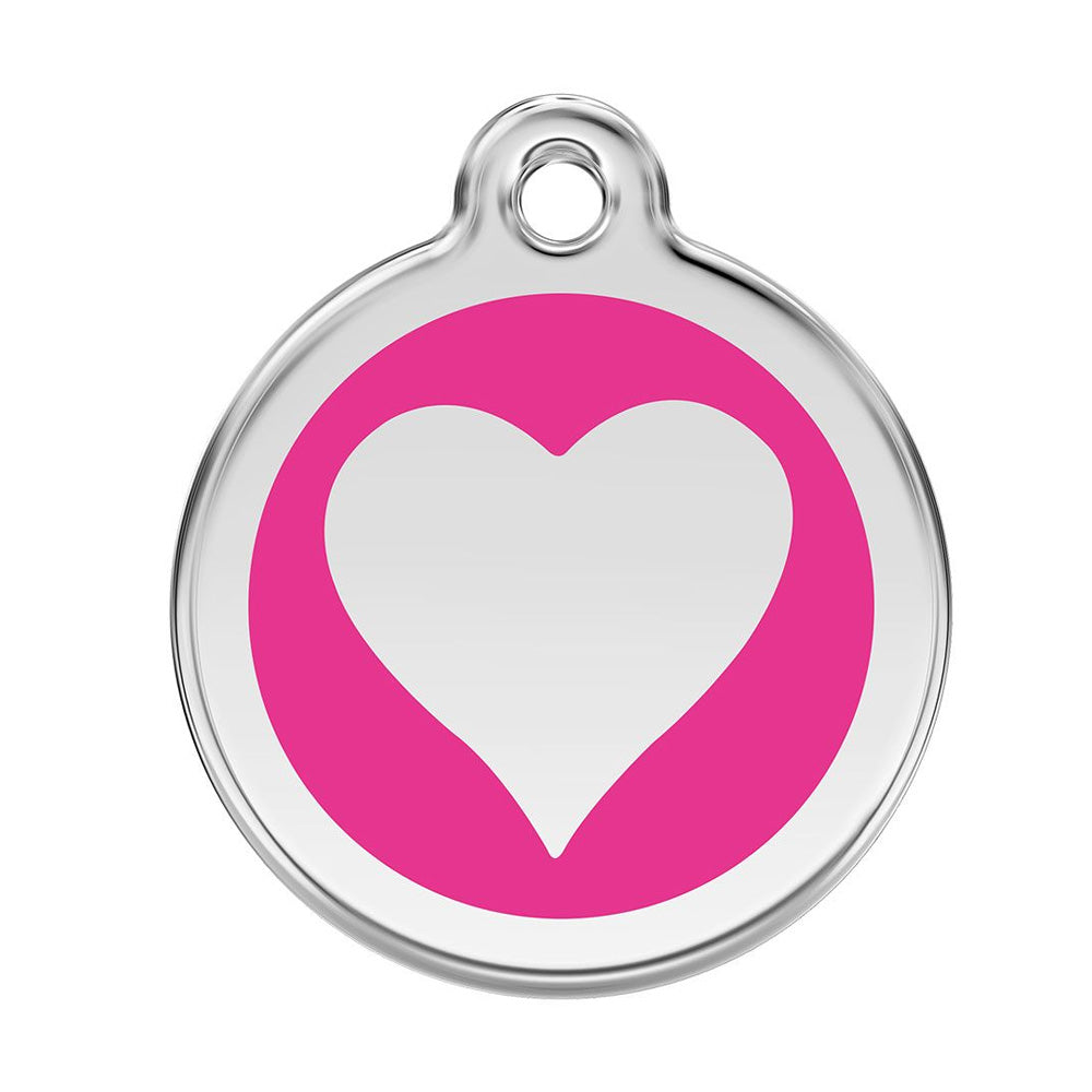 Heart Pet ID Charm