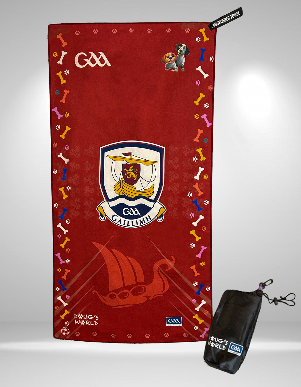 GAA Pet Towel with Waterproof Bag