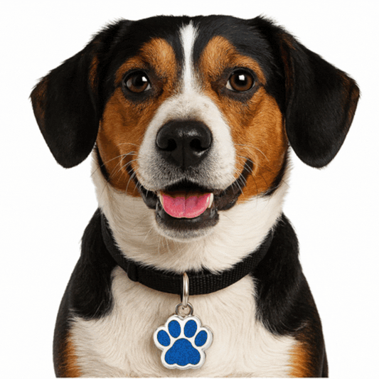 Glitter Paw Pet ID Charm