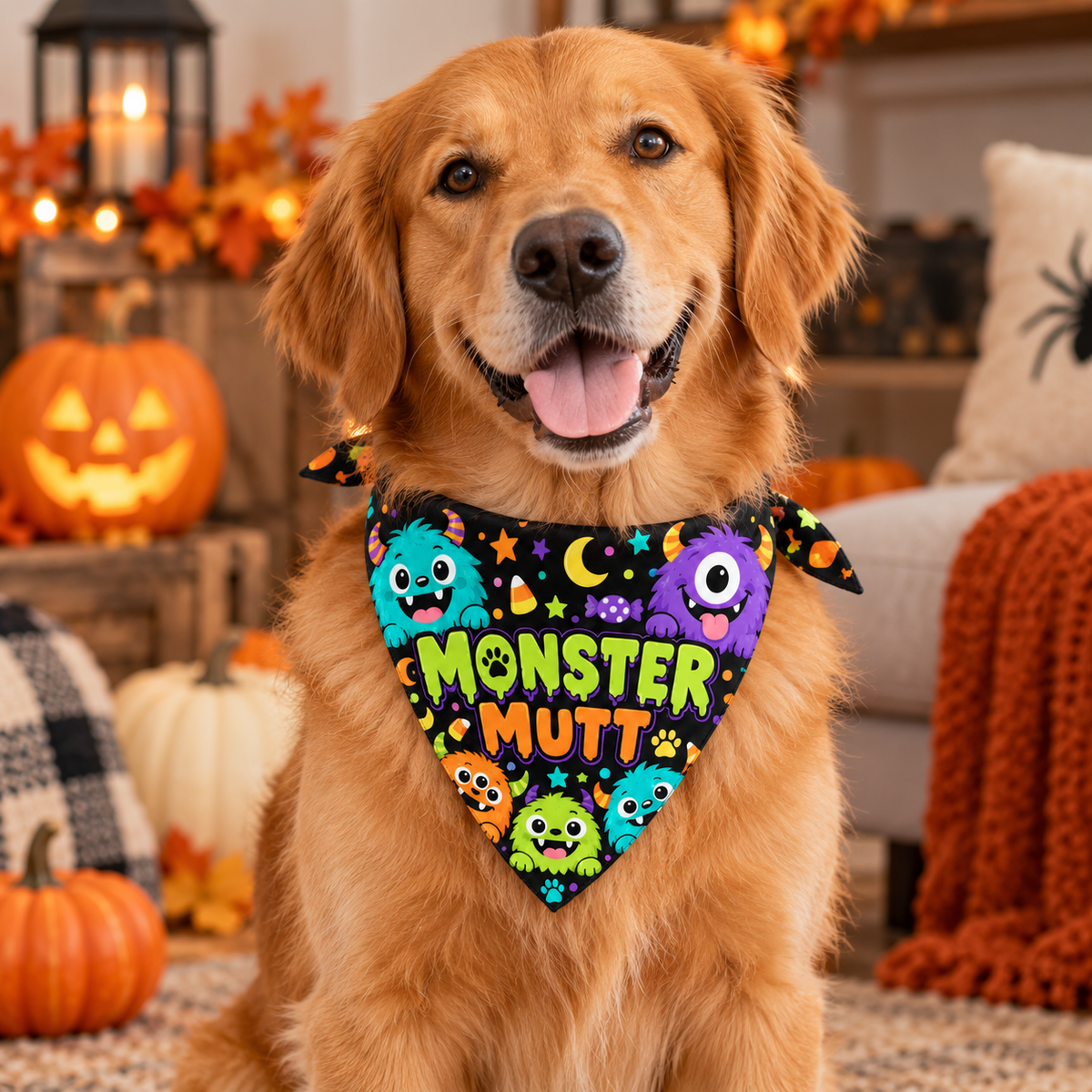 Howloween Dog Bandana
