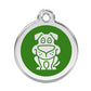 Funny Dog Pet ID Charm