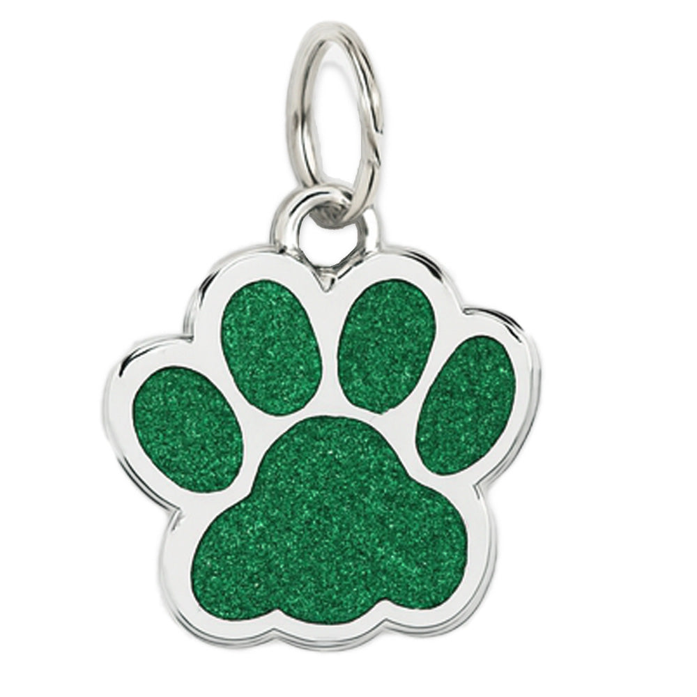 Glitter Paw Pet ID Charm