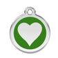 Heart Pet ID Charm