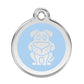 Funny Dog Pet ID Charm