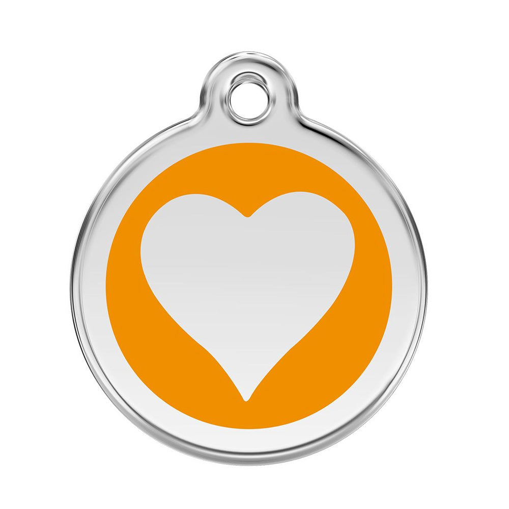 Heart Pet ID Charm