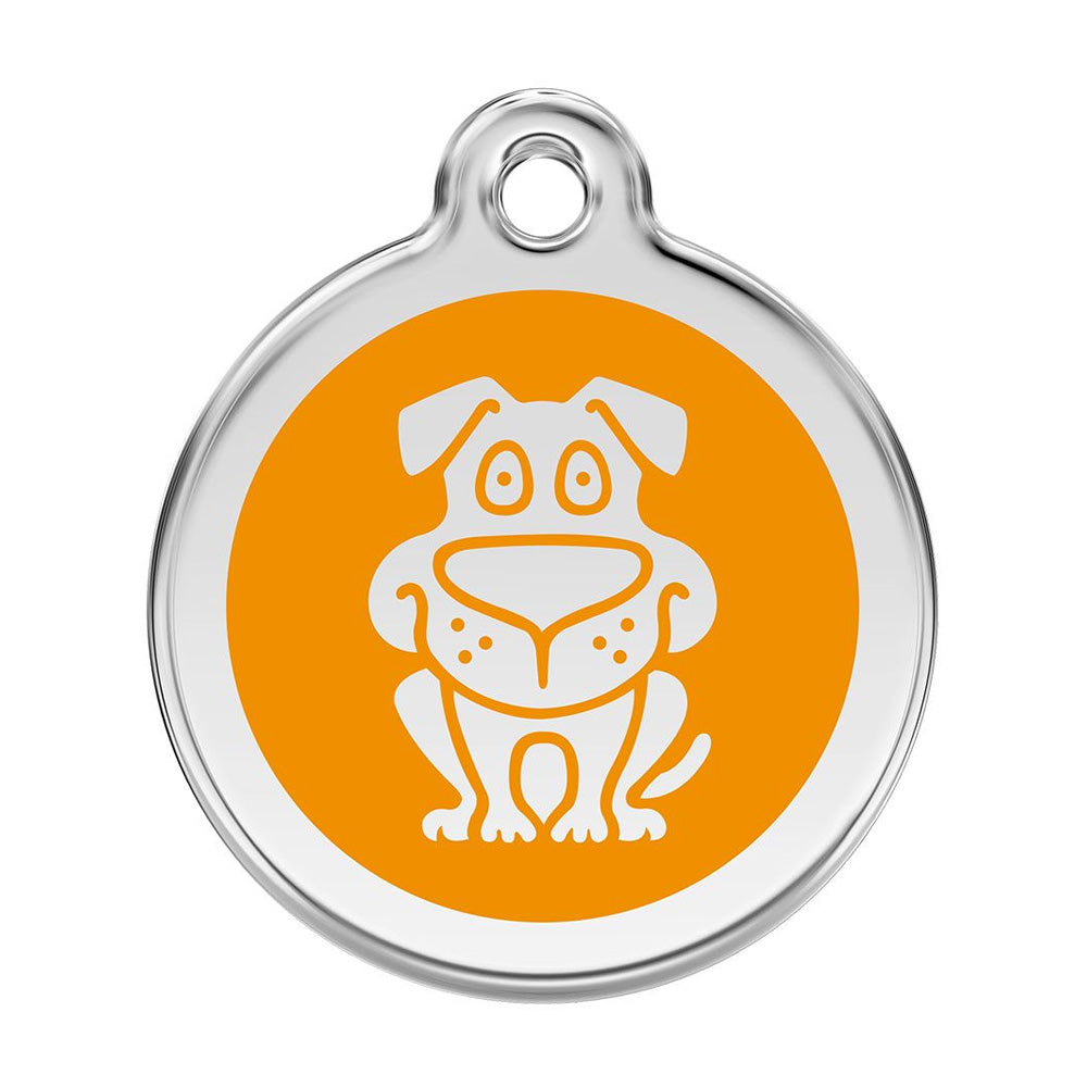 Funny Dog Pet ID Charm
