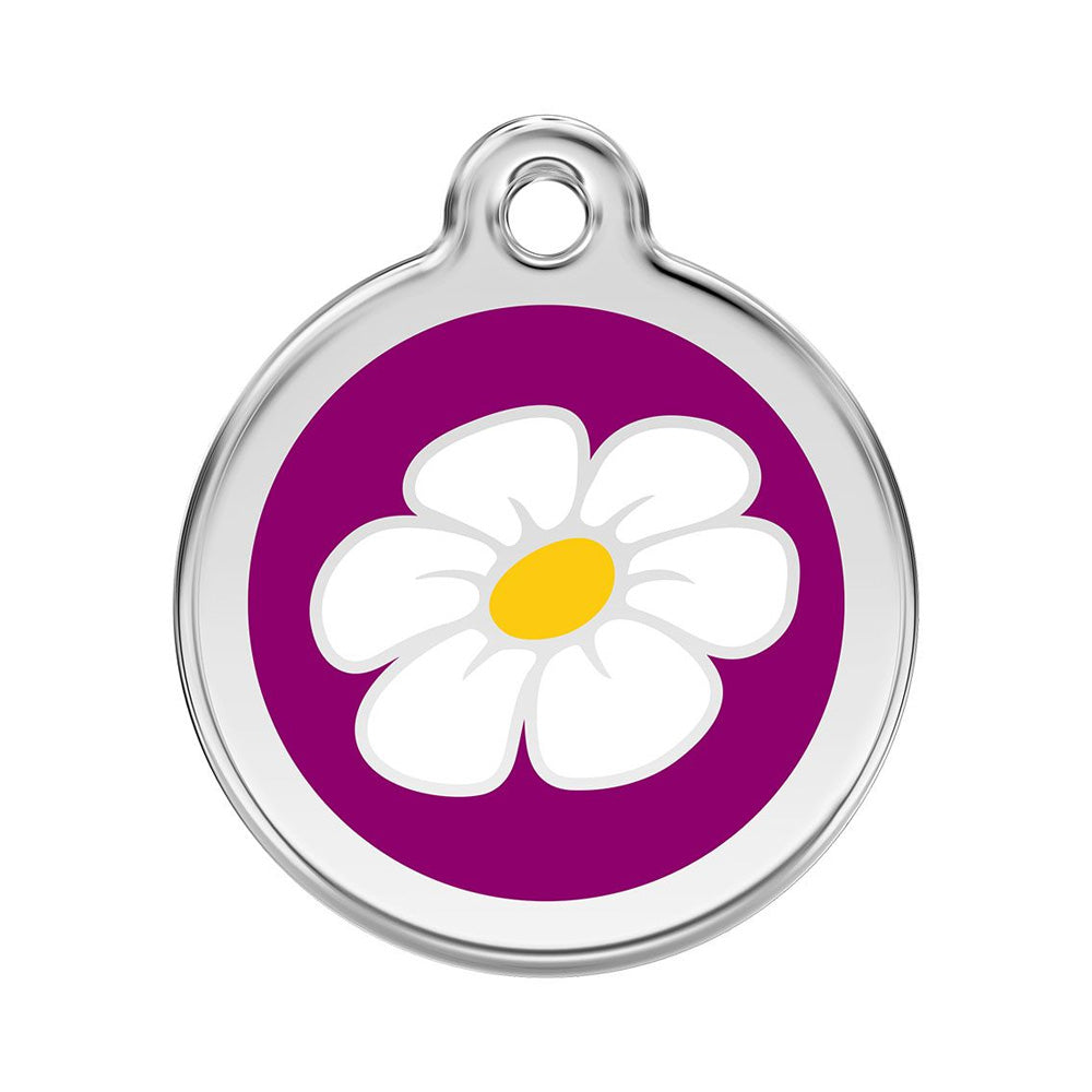 Flower Power Pet ID Charm