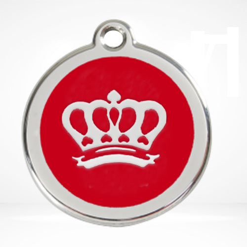 Royalty Crown Pet ID Charm