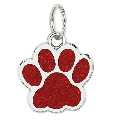 Glitter Paw Pet ID Charm