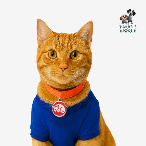 Sleepy Kitty Pet ID Charm