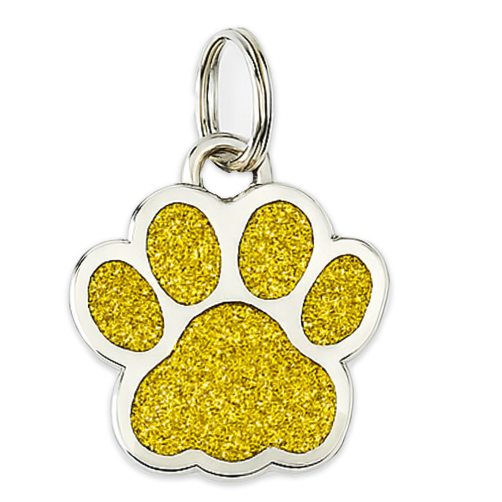 Glitter Paw Pet ID Charm